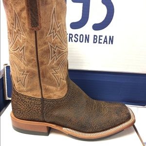 Anderson Bean Rust Safari Giraffe 11"D Square toe